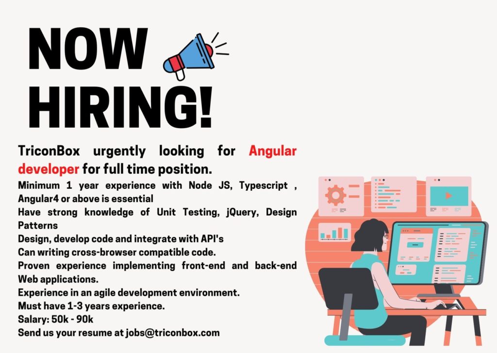 Angular Developer Latest Job in Pakistan