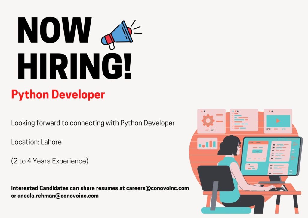 Python Developer Latest Job in Pakistan