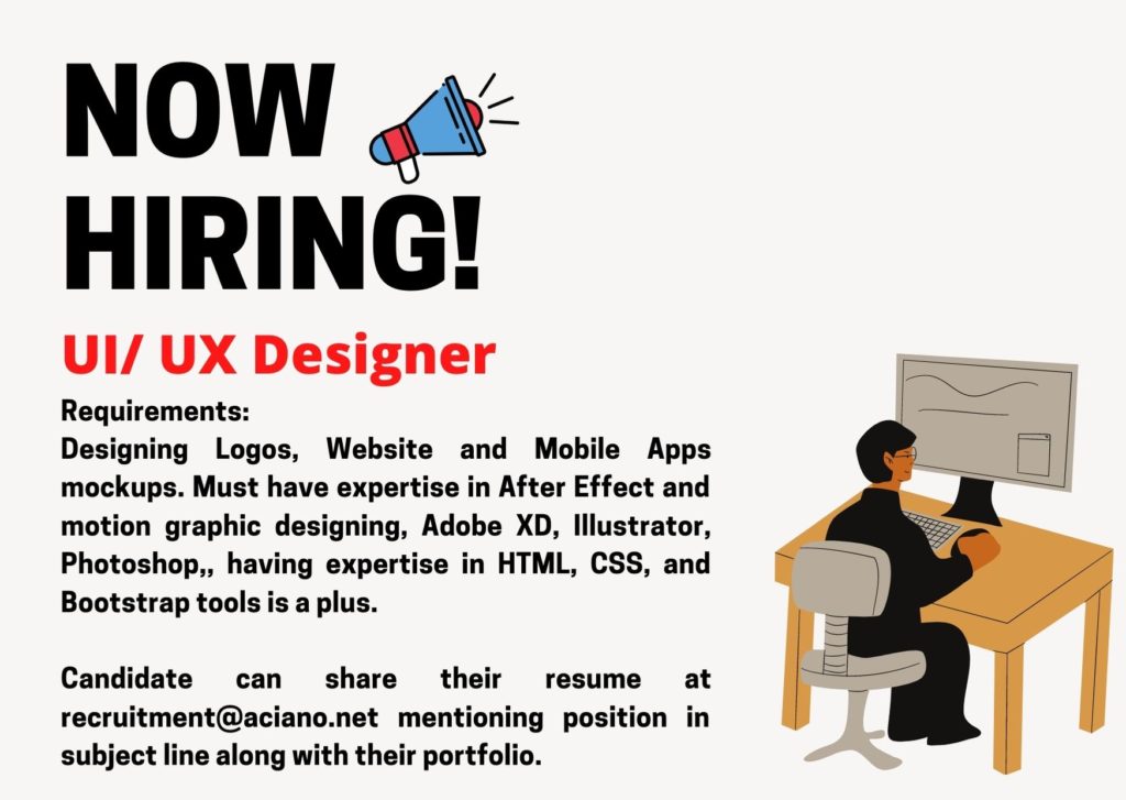 UI UX Designer Latest Job in Pakistan